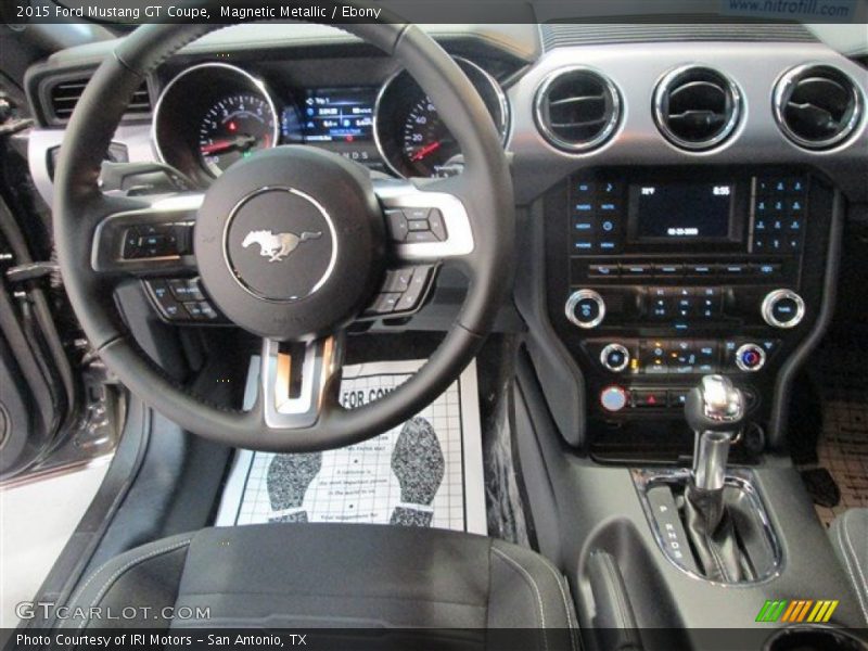 Magnetic Metallic / Ebony 2015 Ford Mustang GT Coupe