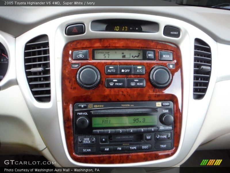 Super White / Ivory 2005 Toyota Highlander V6 4WD