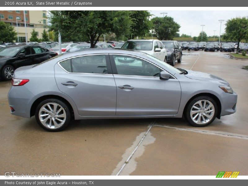 Slate Silver Metallic / Graystone 2016 Acura ILX