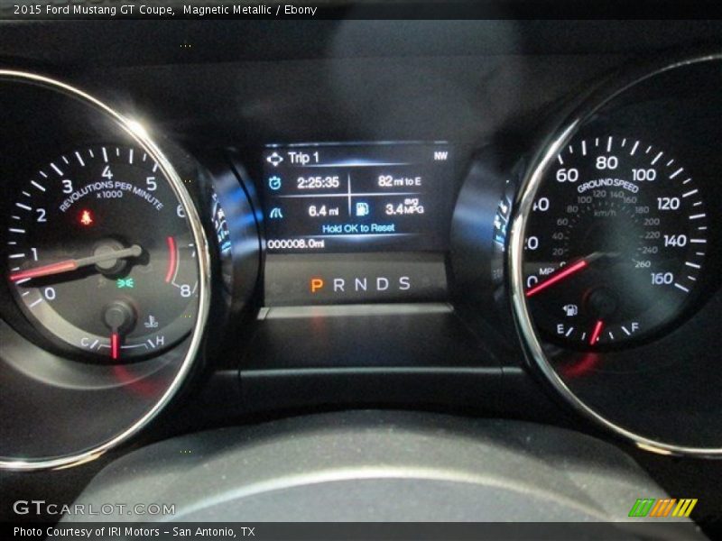 Magnetic Metallic / Ebony 2015 Ford Mustang GT Coupe