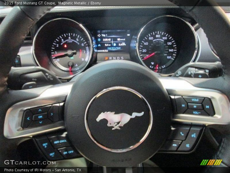 Magnetic Metallic / Ebony 2015 Ford Mustang GT Coupe