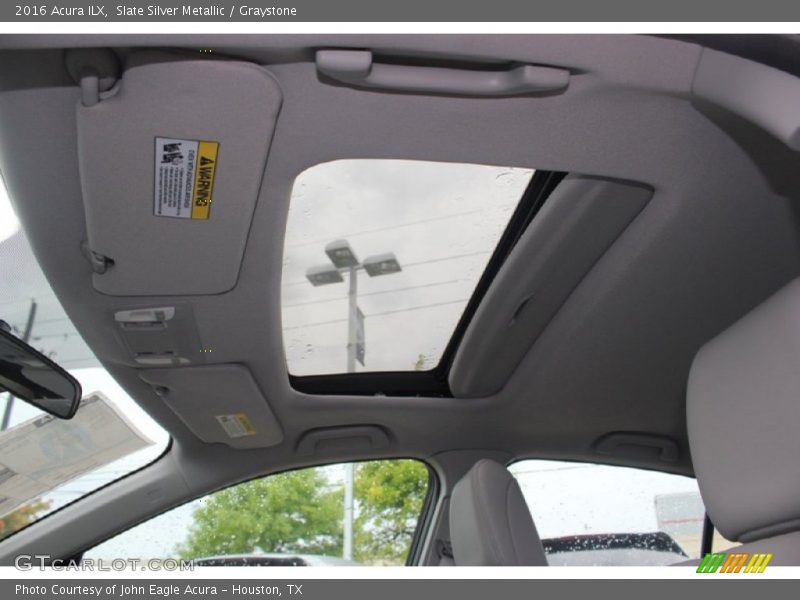 Slate Silver Metallic / Graystone 2016 Acura ILX