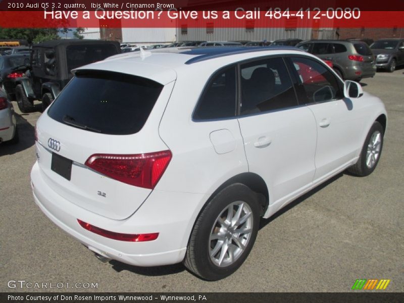 Ibis White / Cinnamon Brown 2010 Audi Q5 3.2 quattro