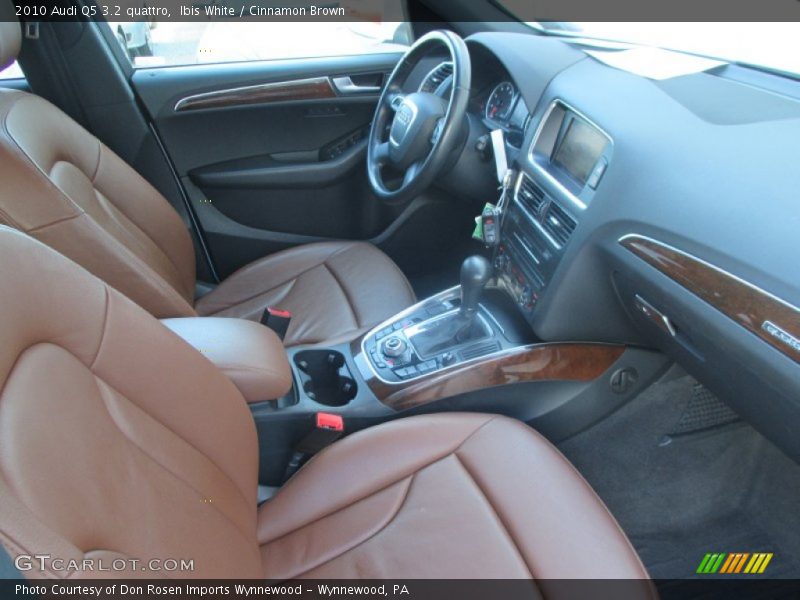 Ibis White / Cinnamon Brown 2010 Audi Q5 3.2 quattro