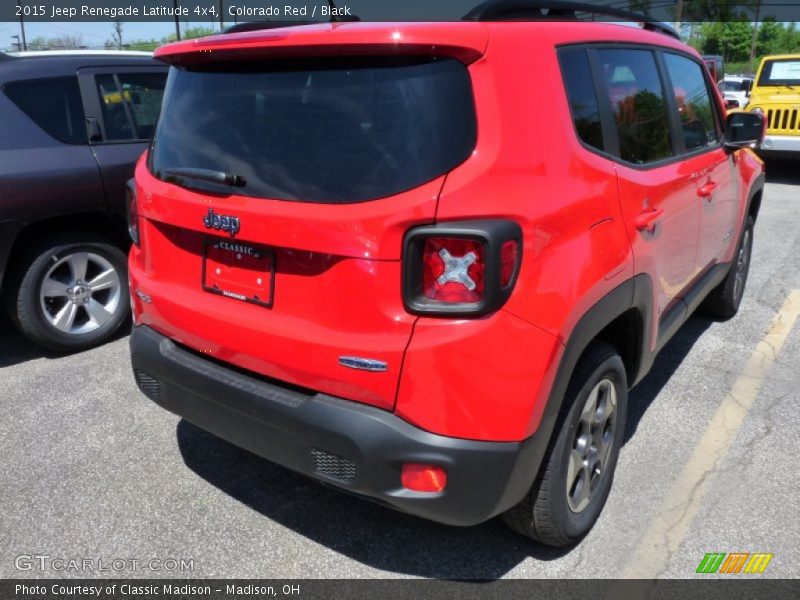 Colorado Red / Black 2015 Jeep Renegade Latitude 4x4