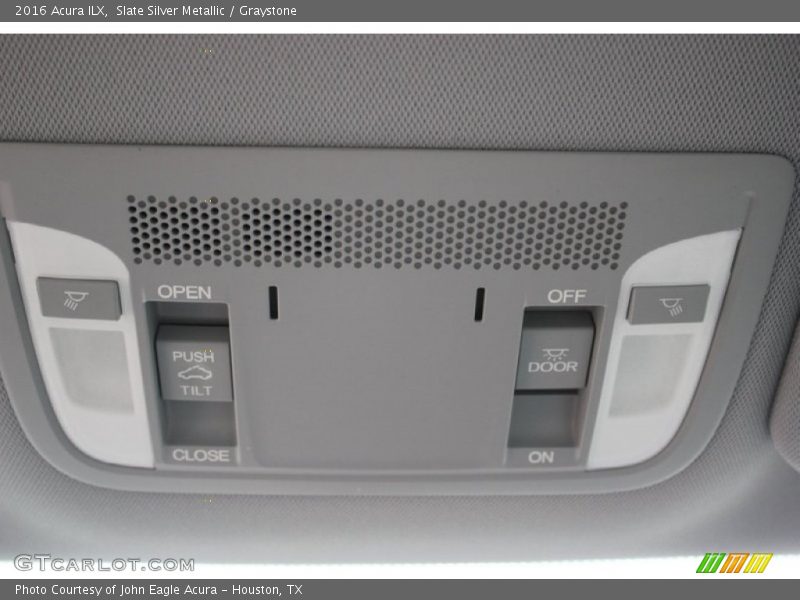Slate Silver Metallic / Graystone 2016 Acura ILX