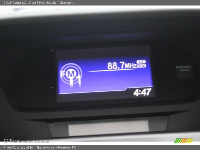 Slate Silver Metallic / Graystone 2016 Acura ILX