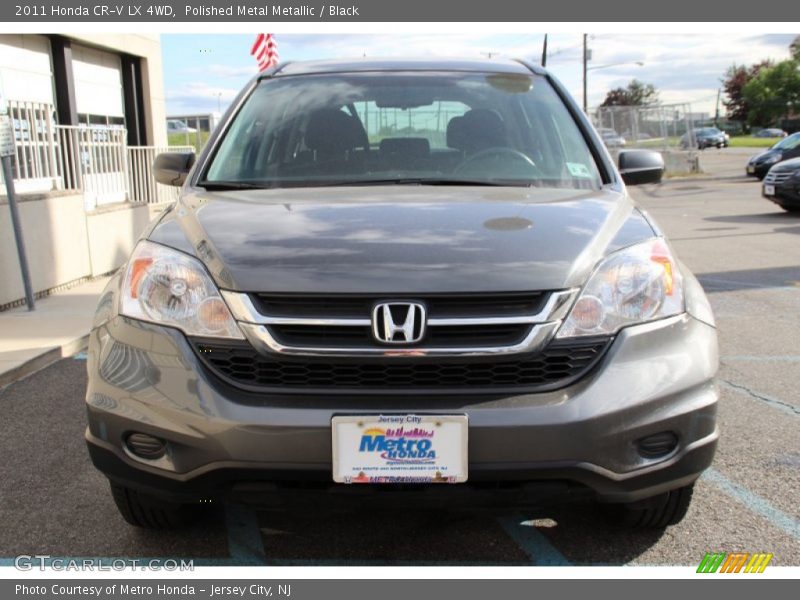 Polished Metal Metallic / Black 2011 Honda CR-V LX 4WD