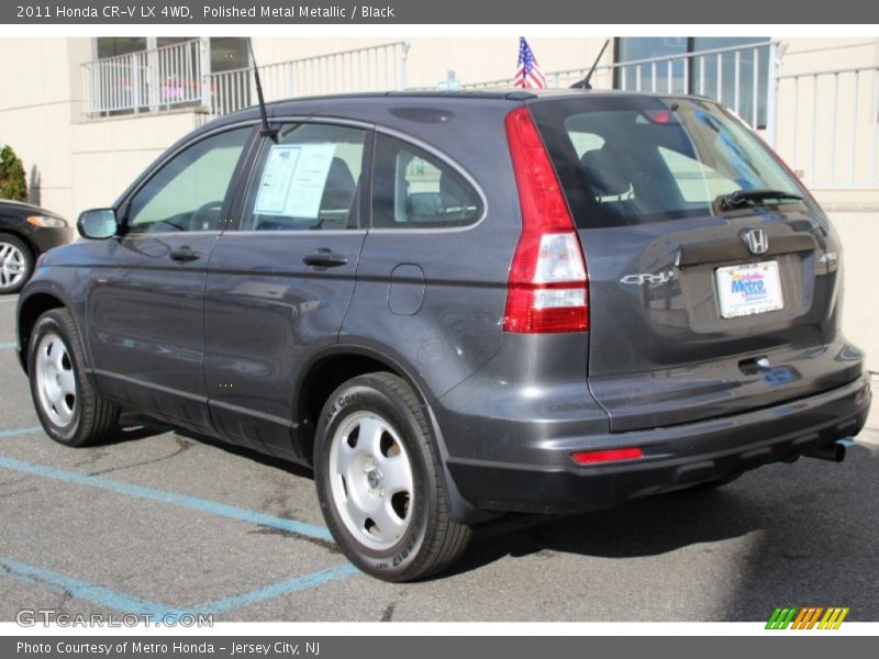 Polished Metal Metallic / Black 2011 Honda CR-V LX 4WD