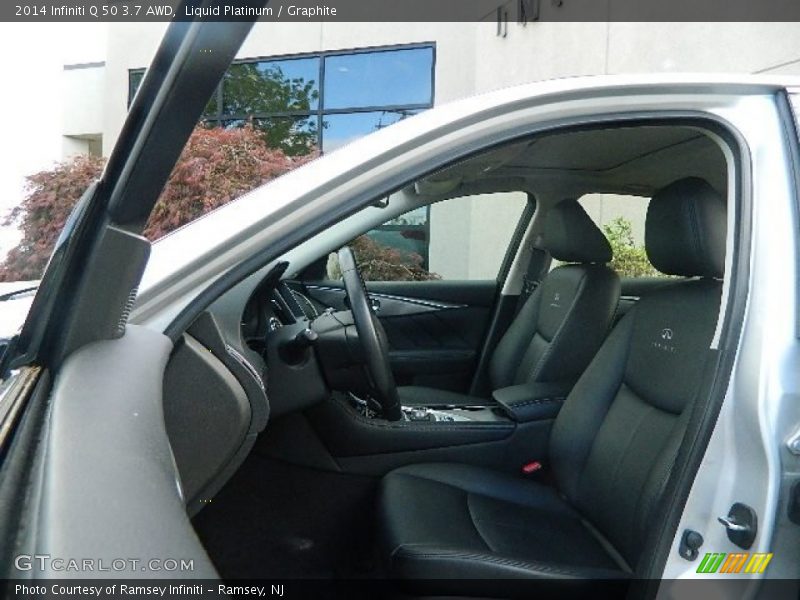 Liquid Platinum / Graphite 2014 Infiniti Q 50 3.7 AWD