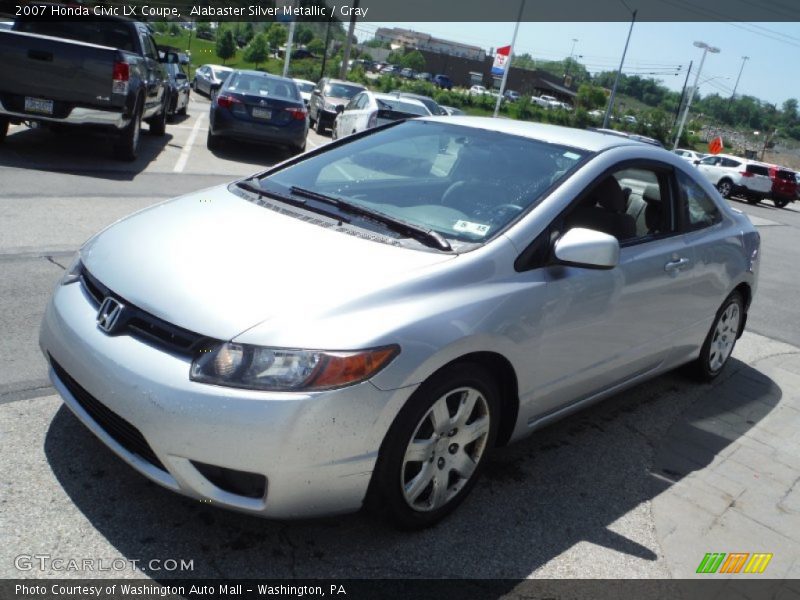 Front 3/4 View of 2007 Civic LX Coupe