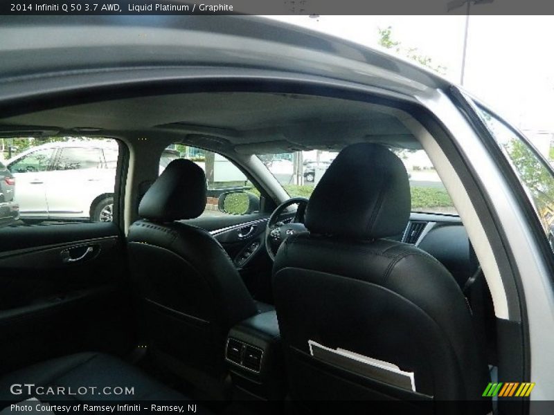 Liquid Platinum / Graphite 2014 Infiniti Q 50 3.7 AWD
