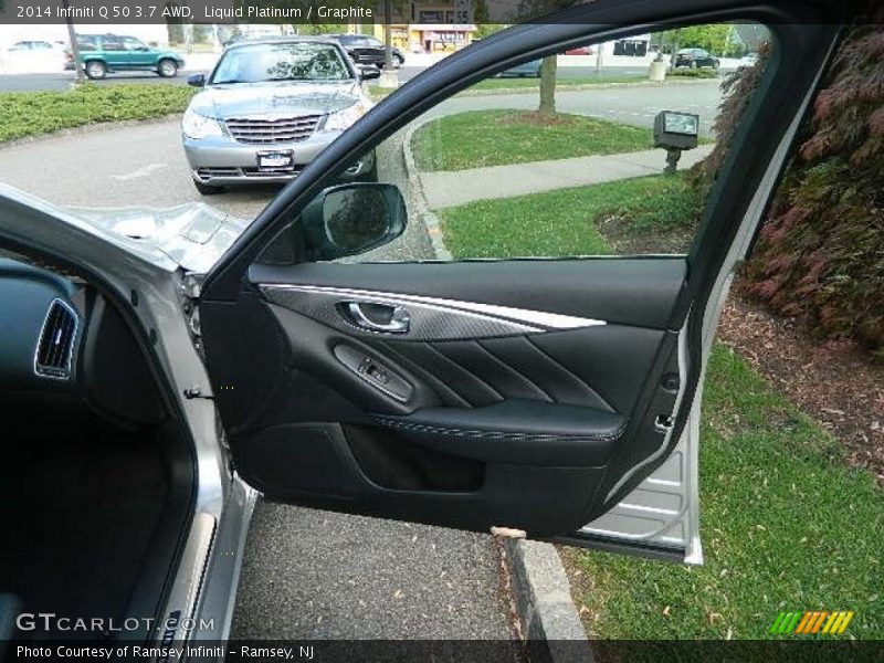 Liquid Platinum / Graphite 2014 Infiniti Q 50 3.7 AWD
