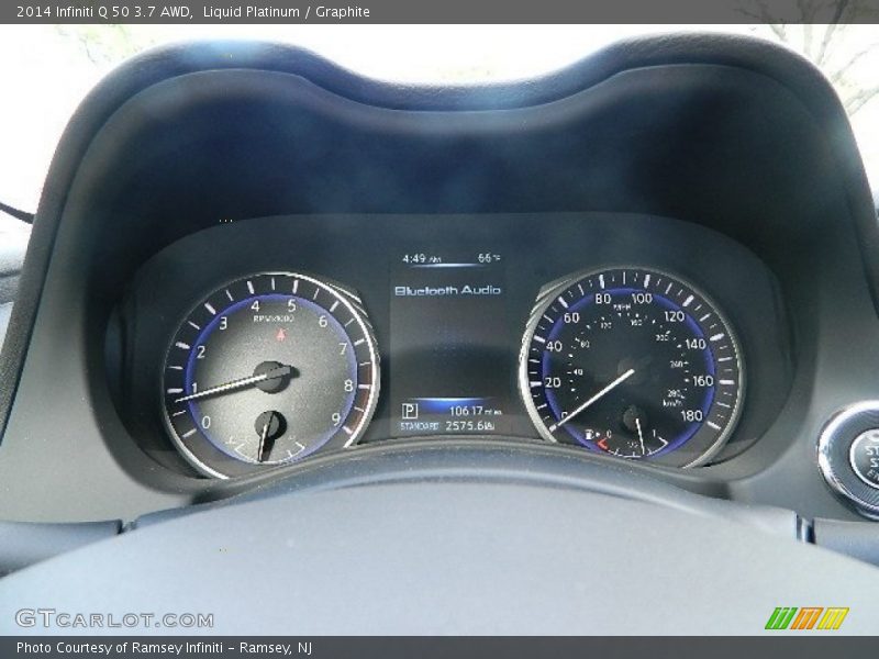 Liquid Platinum / Graphite 2014 Infiniti Q 50 3.7 AWD