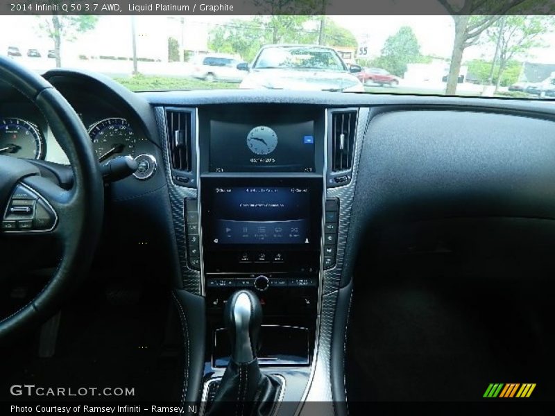 Liquid Platinum / Graphite 2014 Infiniti Q 50 3.7 AWD