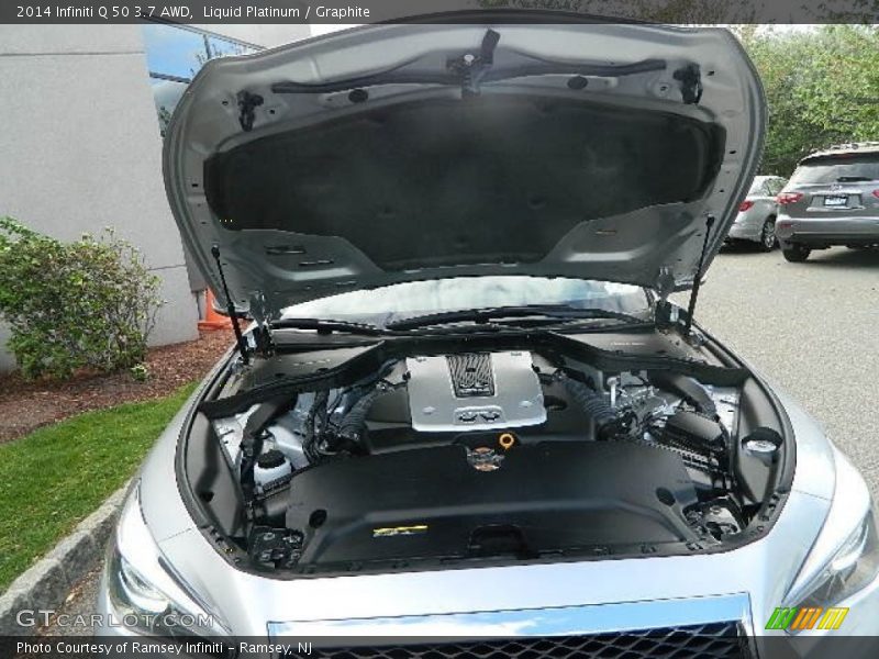 Liquid Platinum / Graphite 2014 Infiniti Q 50 3.7 AWD