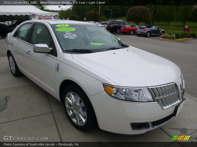 Front 3/4 View of 2012 MKZ AWD
