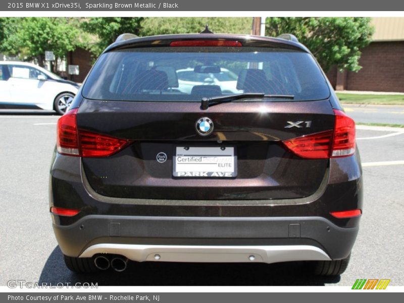 Sparkling Brown Metallic / Black 2015 BMW X1 xDrive35i