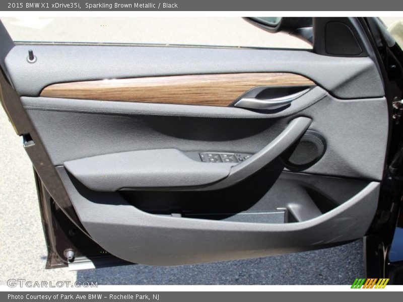 Sparkling Brown Metallic / Black 2015 BMW X1 xDrive35i