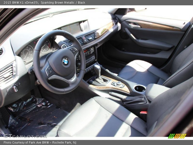 Sparkling Brown Metallic / Black 2015 BMW X1 xDrive35i