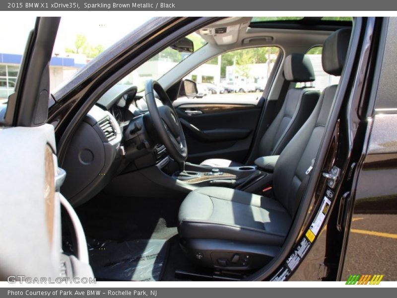 Sparkling Brown Metallic / Black 2015 BMW X1 xDrive35i