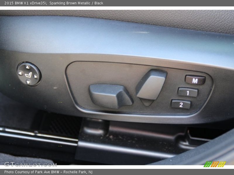 Sparkling Brown Metallic / Black 2015 BMW X1 xDrive35i