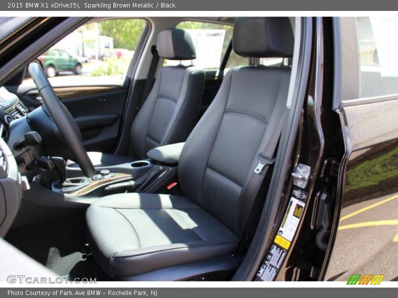 Sparkling Brown Metallic / Black 2015 BMW X1 xDrive35i