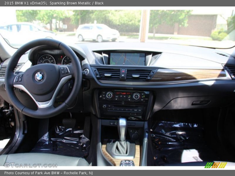 Sparkling Brown Metallic / Black 2015 BMW X1 xDrive35i