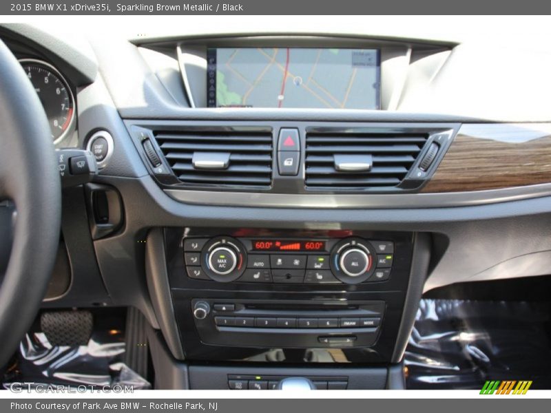 Sparkling Brown Metallic / Black 2015 BMW X1 xDrive35i