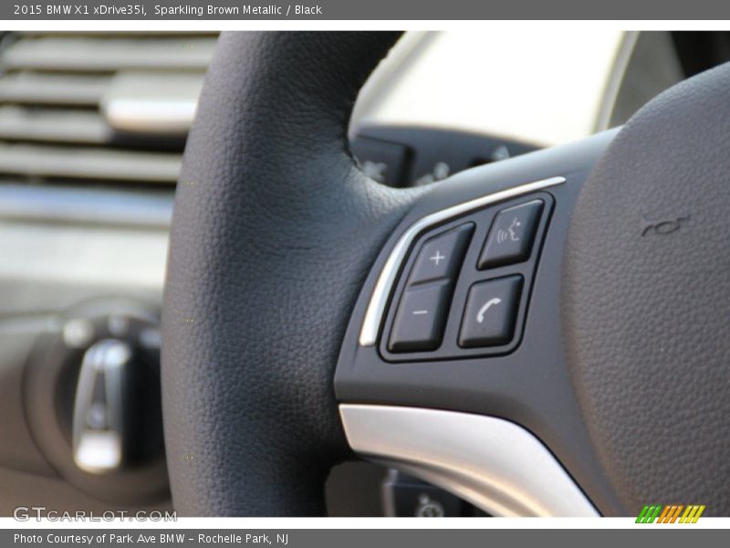 Sparkling Brown Metallic / Black 2015 BMW X1 xDrive35i