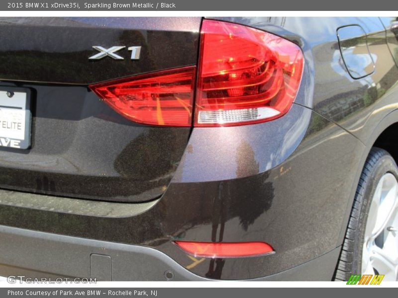 Sparkling Brown Metallic / Black 2015 BMW X1 xDrive35i