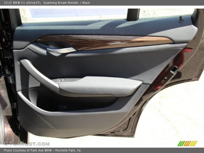 Sparkling Brown Metallic / Black 2015 BMW X1 xDrive35i