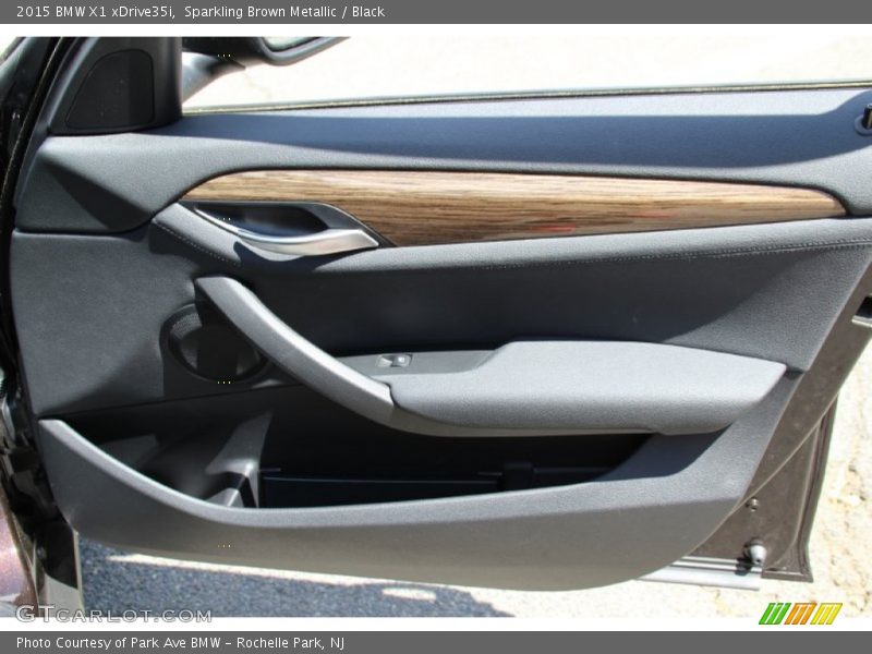 Sparkling Brown Metallic / Black 2015 BMW X1 xDrive35i