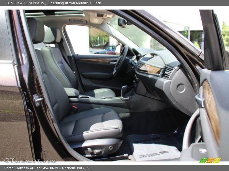 Sparkling Brown Metallic / Black 2015 BMW X1 xDrive35i