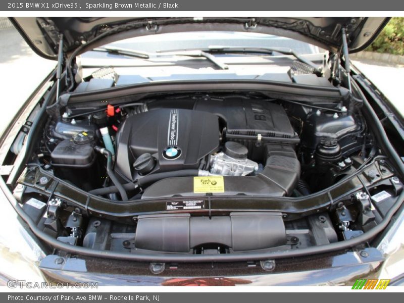 Sparkling Brown Metallic / Black 2015 BMW X1 xDrive35i