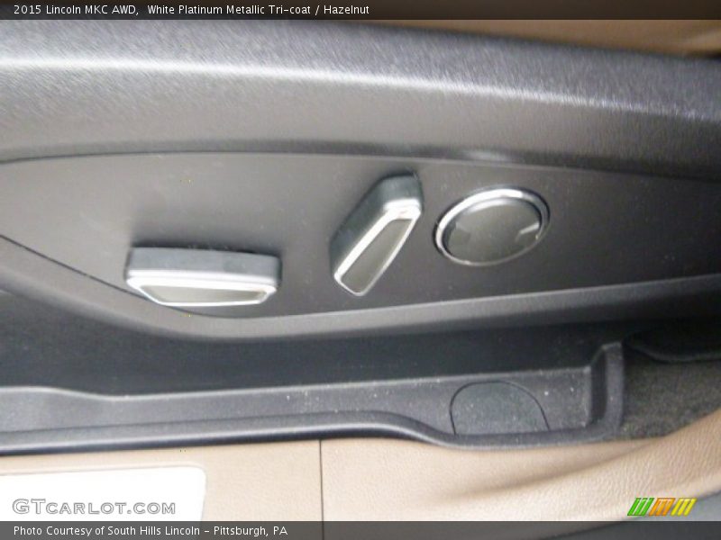 White Platinum Metallic Tri-coat / Hazelnut 2015 Lincoln MKC AWD
