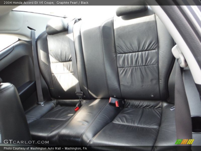 Graphite Pearl / Black 2004 Honda Accord EX V6 Coupe