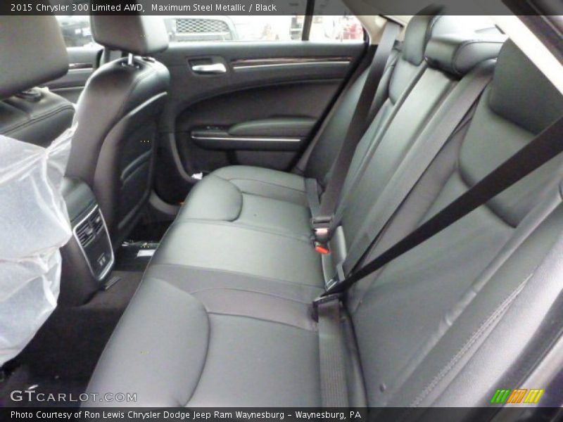 Maximum Steel Metallic / Black 2015 Chrysler 300 Limited AWD