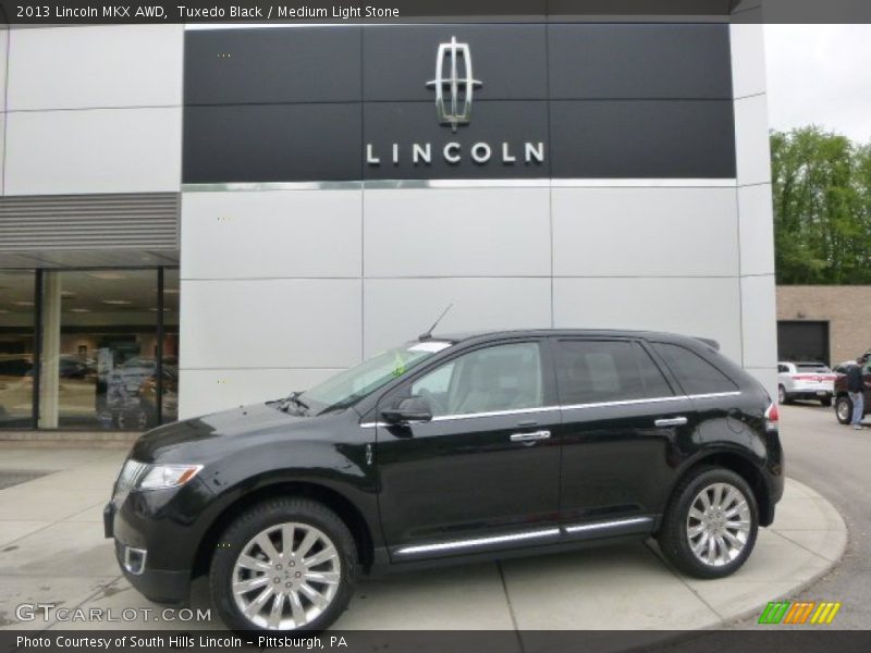 Tuxedo Black / Medium Light Stone 2013 Lincoln MKX AWD