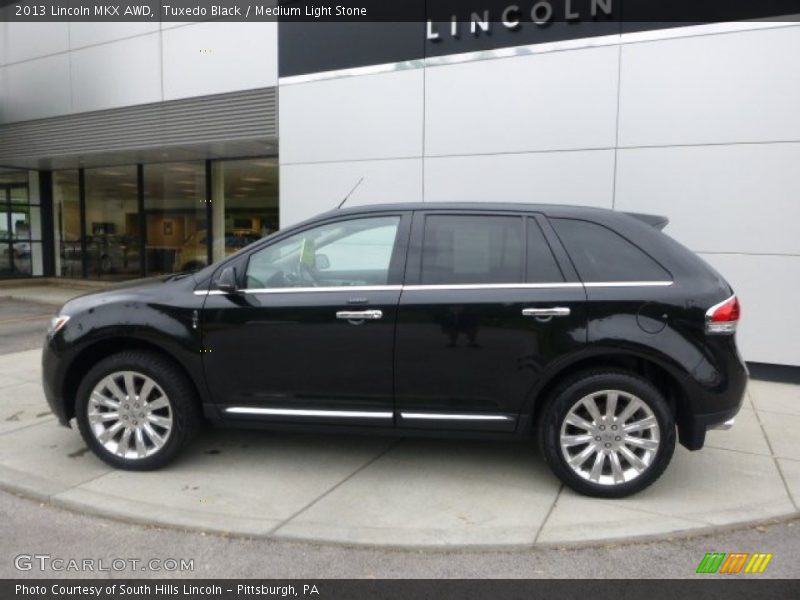 Tuxedo Black / Medium Light Stone 2013 Lincoln MKX AWD