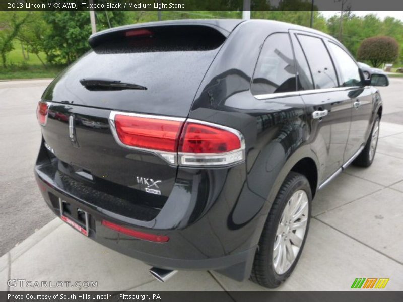 Tuxedo Black / Medium Light Stone 2013 Lincoln MKX AWD
