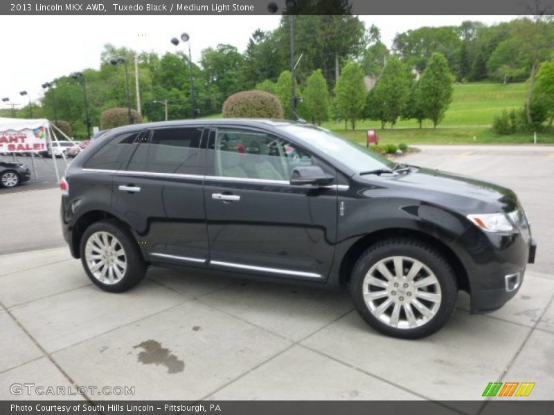 Tuxedo Black / Medium Light Stone 2013 Lincoln MKX AWD