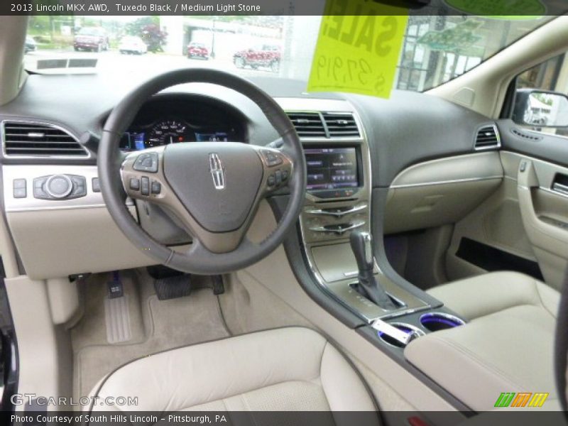 Tuxedo Black / Medium Light Stone 2013 Lincoln MKX AWD