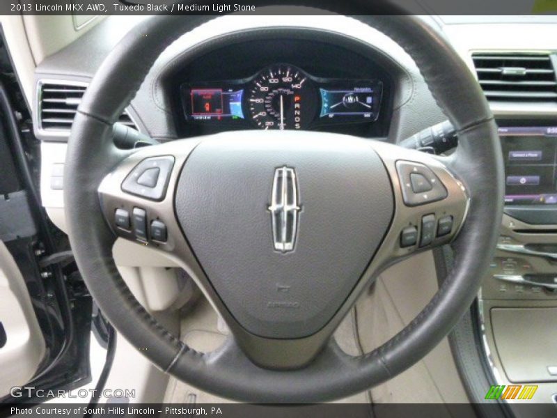 Tuxedo Black / Medium Light Stone 2013 Lincoln MKX AWD