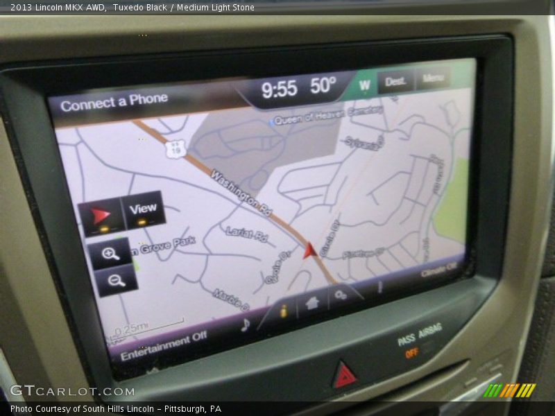 Tuxedo Black / Medium Light Stone 2013 Lincoln MKX AWD