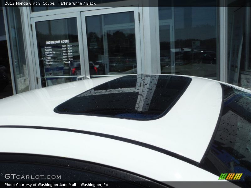 Taffeta White / Black 2012 Honda Civic Si Coupe