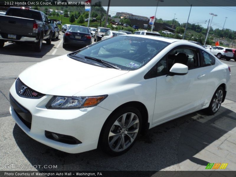 Taffeta White / Black 2012 Honda Civic Si Coupe