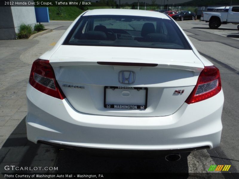 Taffeta White / Black 2012 Honda Civic Si Coupe