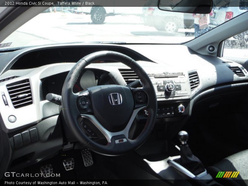 Taffeta White / Black 2012 Honda Civic Si Coupe