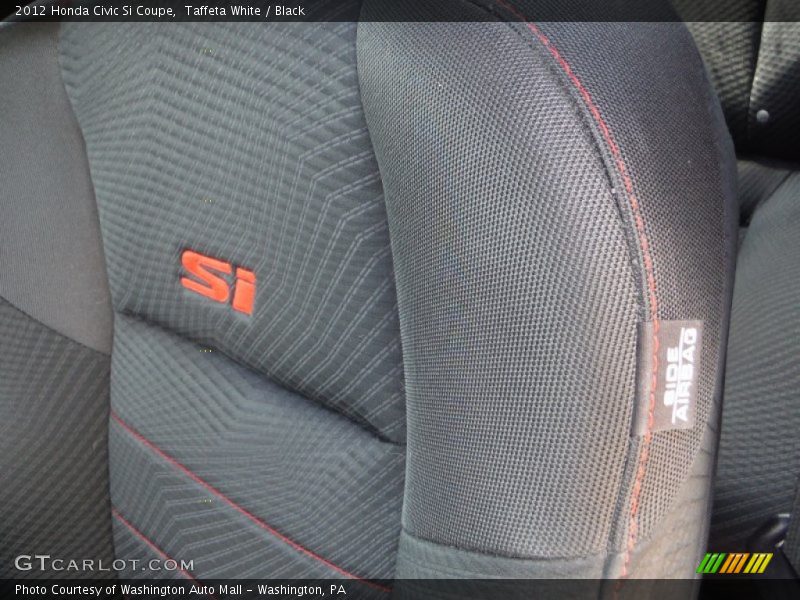 Taffeta White / Black 2012 Honda Civic Si Coupe